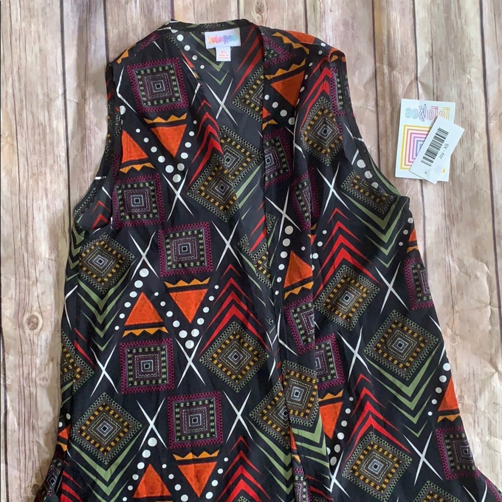Lularoe joy vest duster